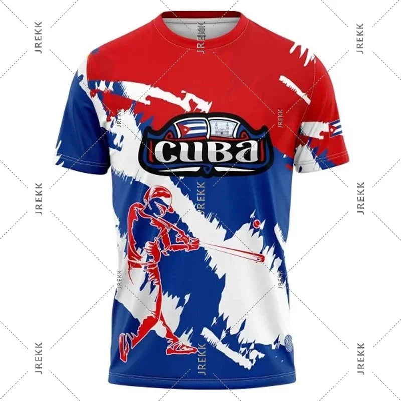 Cuba Flag Men’s T-Shirt – Breathable