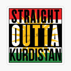 Kurdistan National Emblem Sticker