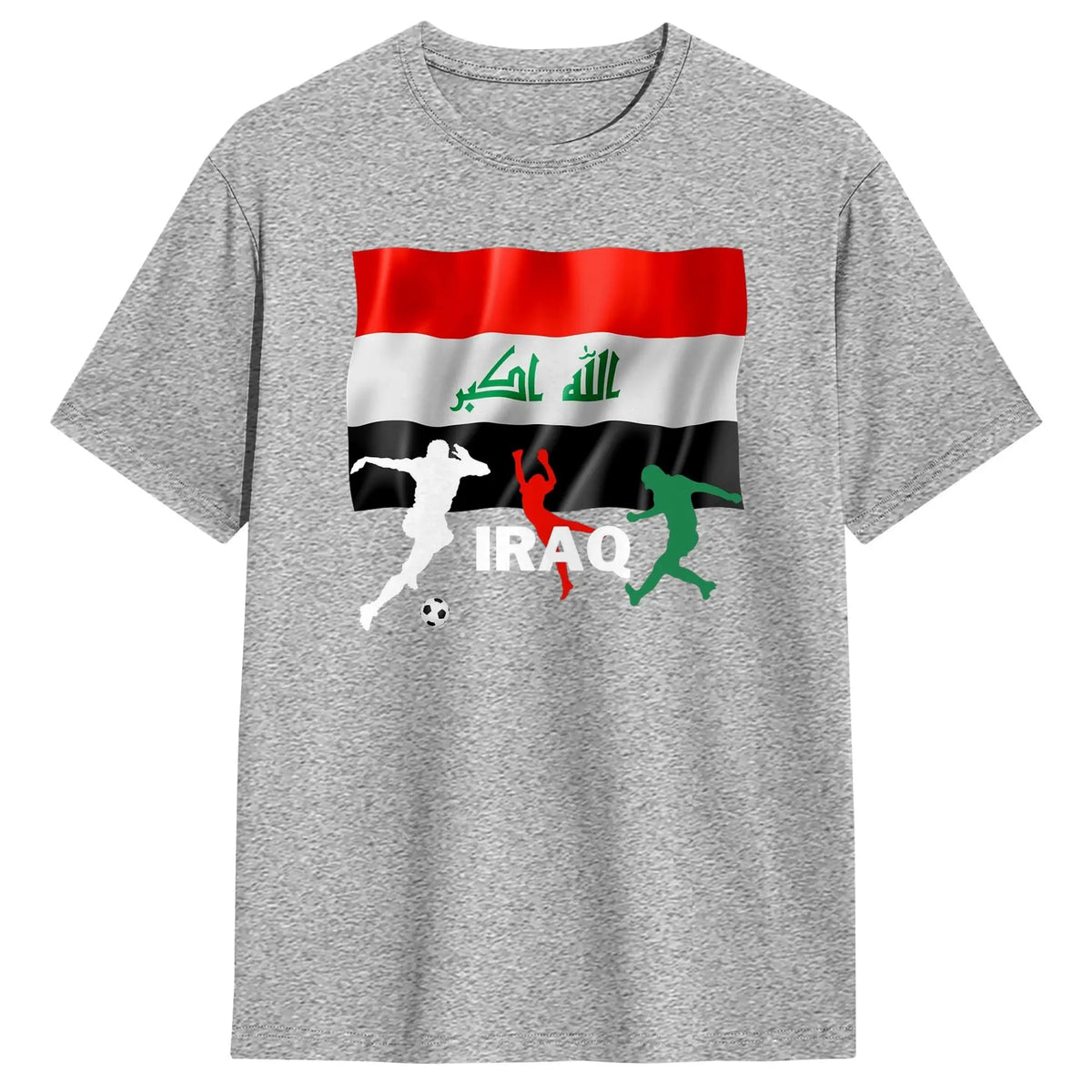 Iraq Flag Soccer T Shirt