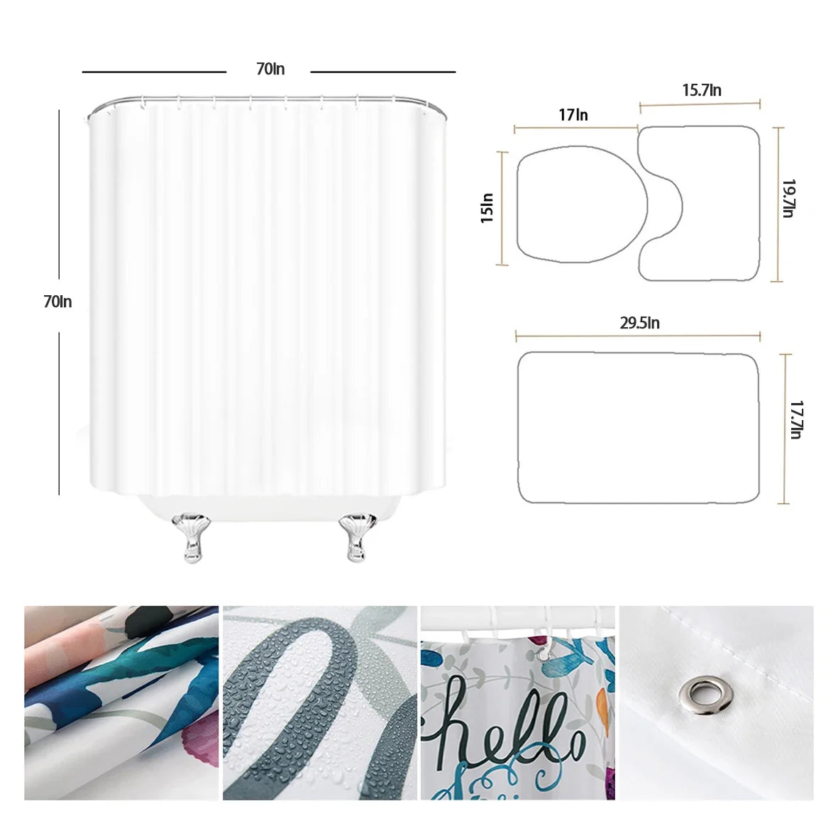 Peacock Bathroom Set