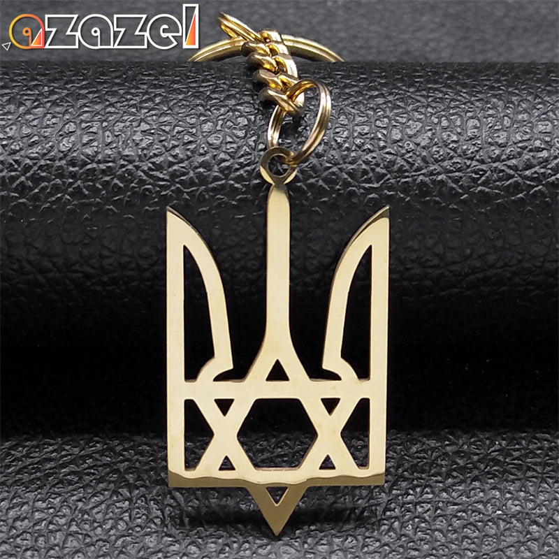 Ukraine Fashion Pendant Keychain