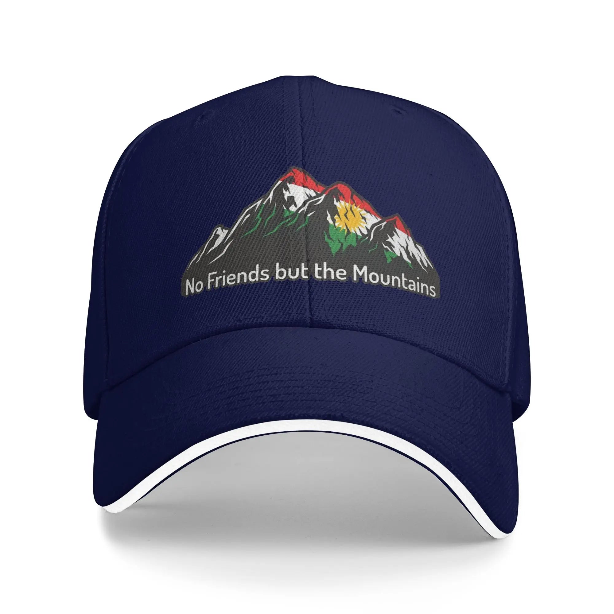 Kurdistan Baseball Cap No Friends but the Mountains