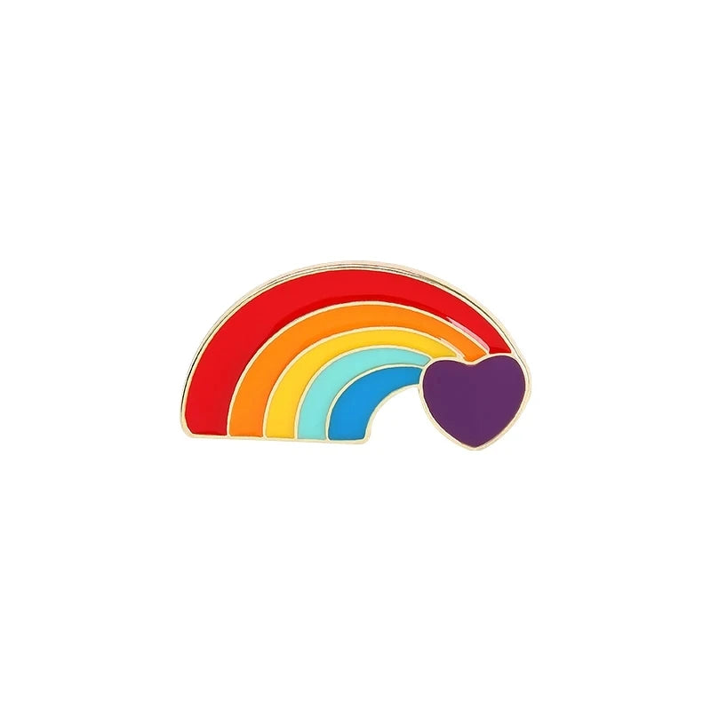 LGBT Rainbow Enamel Pins Pride
