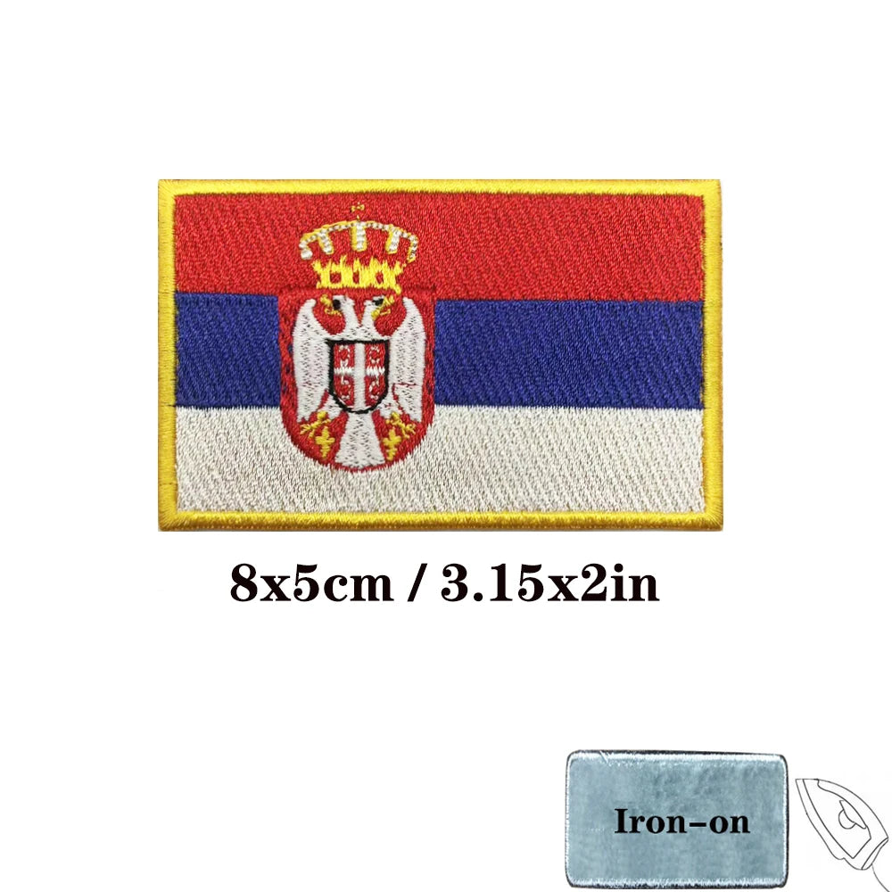Serbia Flag Tee