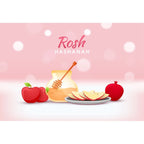 Happy Rosh Hashanah Photography Background Backdrop