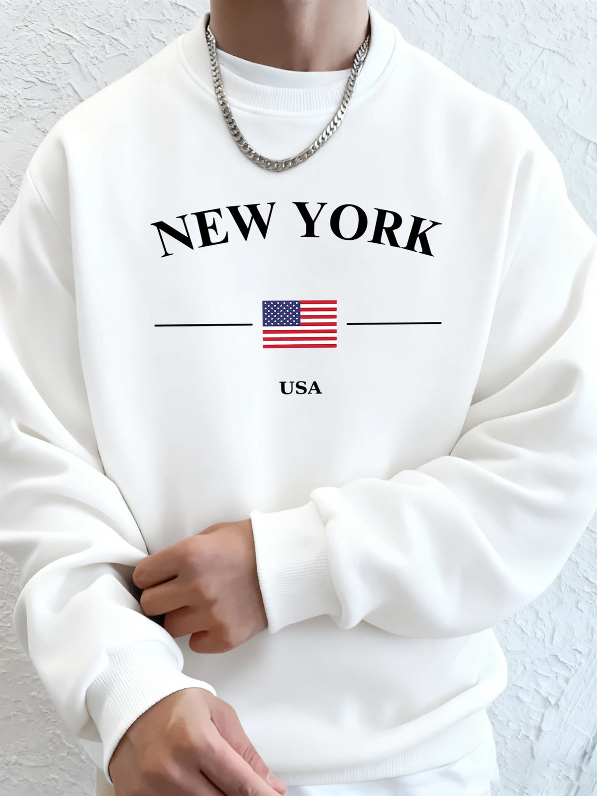 New York USA Flag  Fleece Hoodies Sport