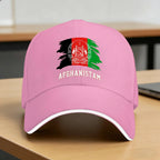 Afghanistan Flag Charcoal Baseball Cap