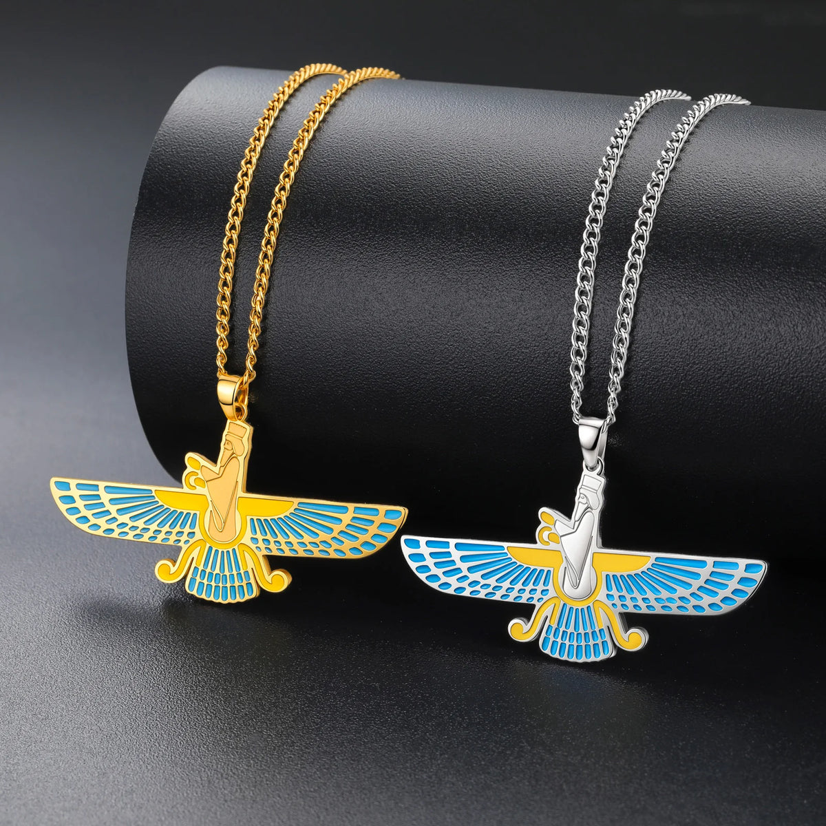 Faravahar Necklace Ancient Persian Zoroastrian