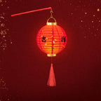 Handmade New Year Lantern Decors
