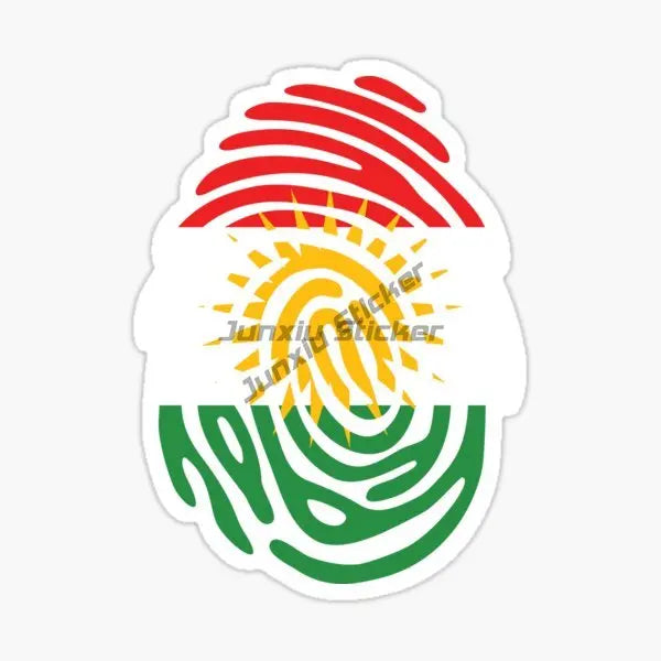 Kurdistan National Emblem Sticker
