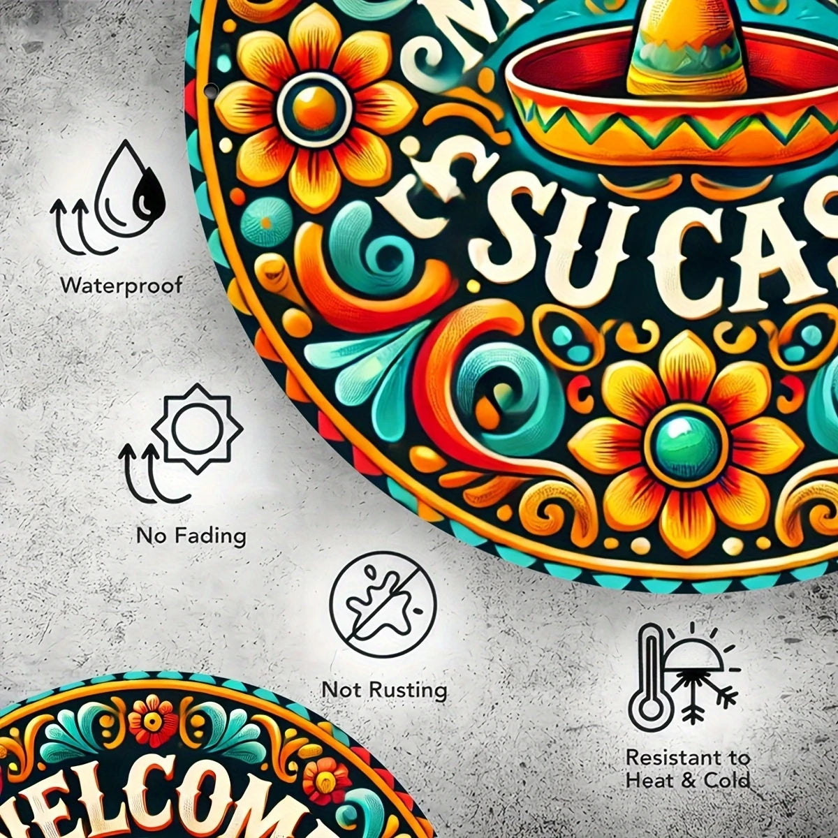Mexican Wall Art Sign