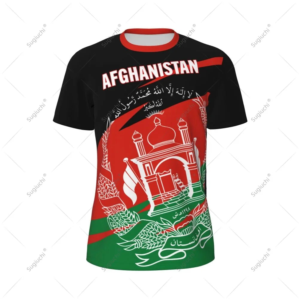 Afghanistan Flag Men Sports T-shirt
