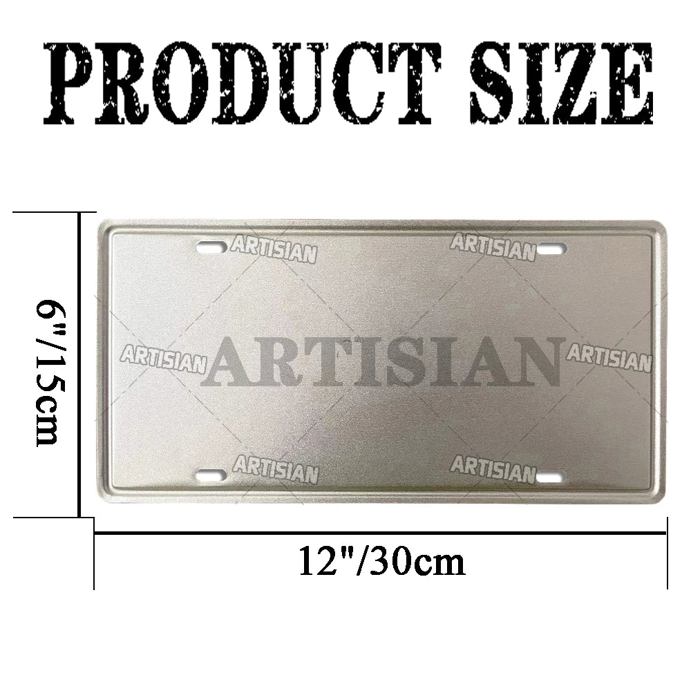 USA Landmark License Plate