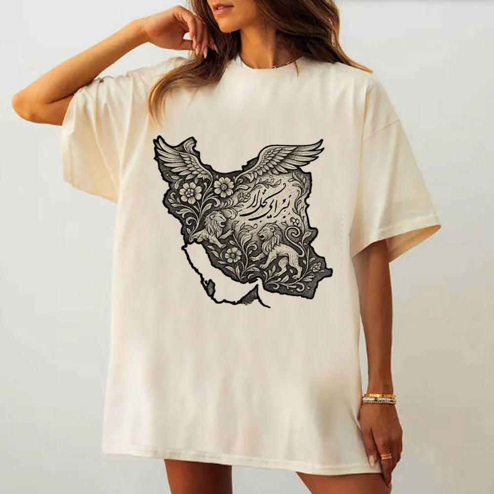 Iranian Lion Graphic Tee