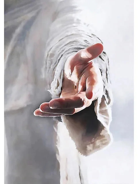 Jesus The Hand of God Canvas