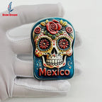 1PC Mexican Day of the Dead Flowers Skeleton