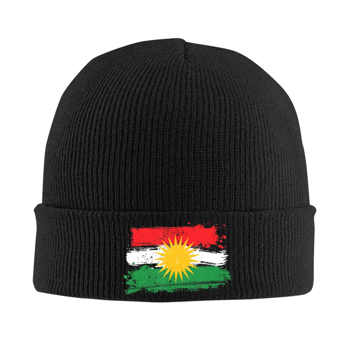 Sun Flag Knitted Caps