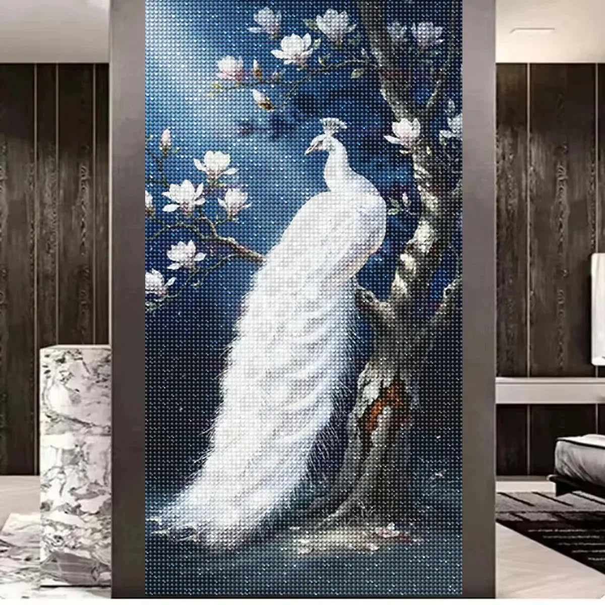 White Peacock Diamond Kit
