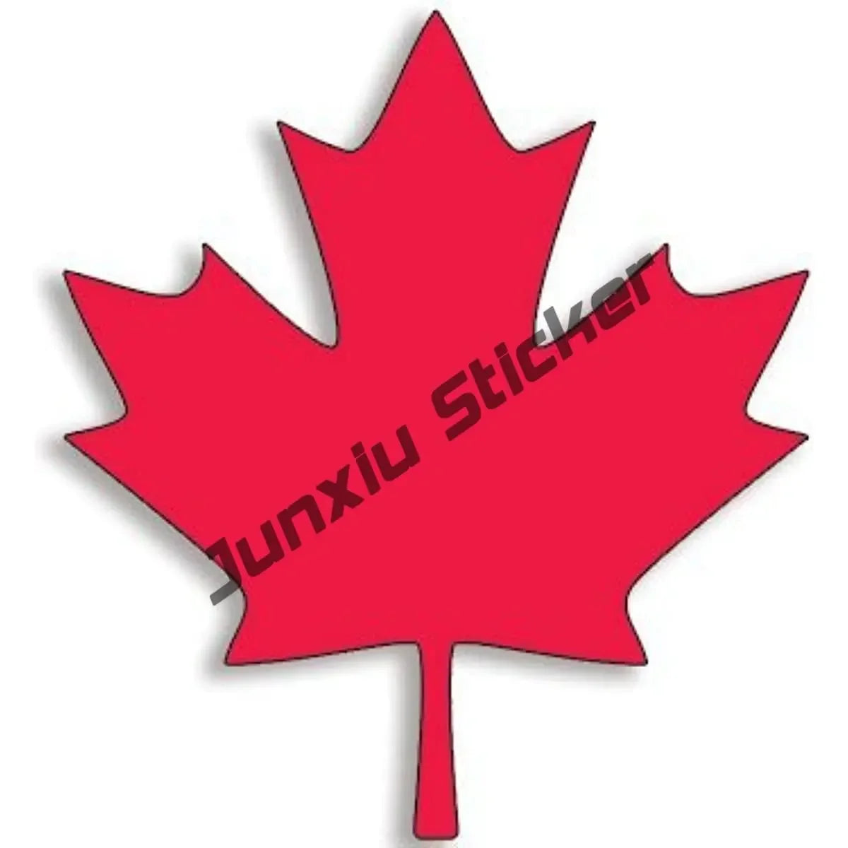 Canada Flag Sticker Maple Leaf Shaped Canadian Love Native Tablet Flag Vinyl Decal Sticker for Cars Laptop Phone Walls Windows