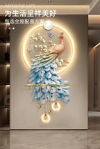 Modern Luxury Peacock Porch Light