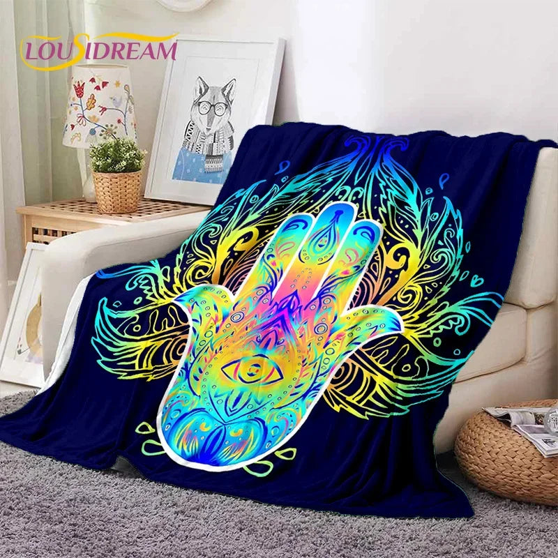 3D Evil Eye Blanket