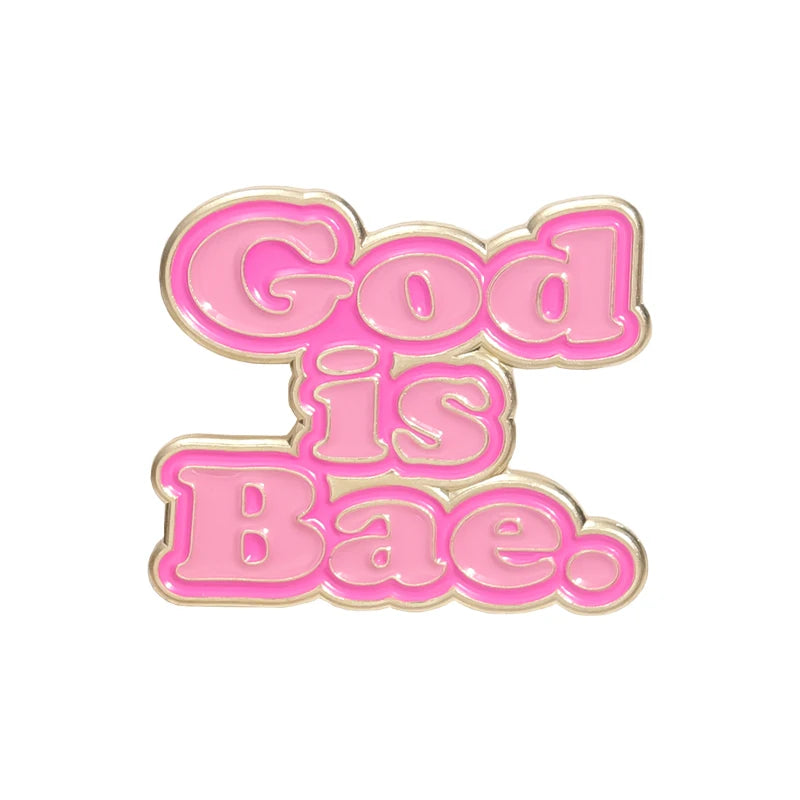 Jesus Love Me Collected Enamel Pins