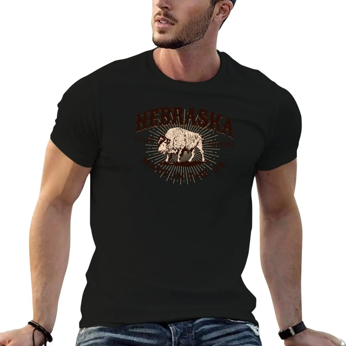 Nebraska T-Shirt Basic Comfort