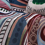 Peacock Butterfly Throw Blanket