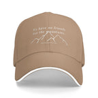 Kurdistan We have no friends but the mountains Baseball Cap