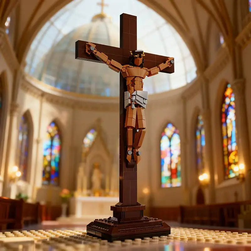 Jesus Cross Building Blocks