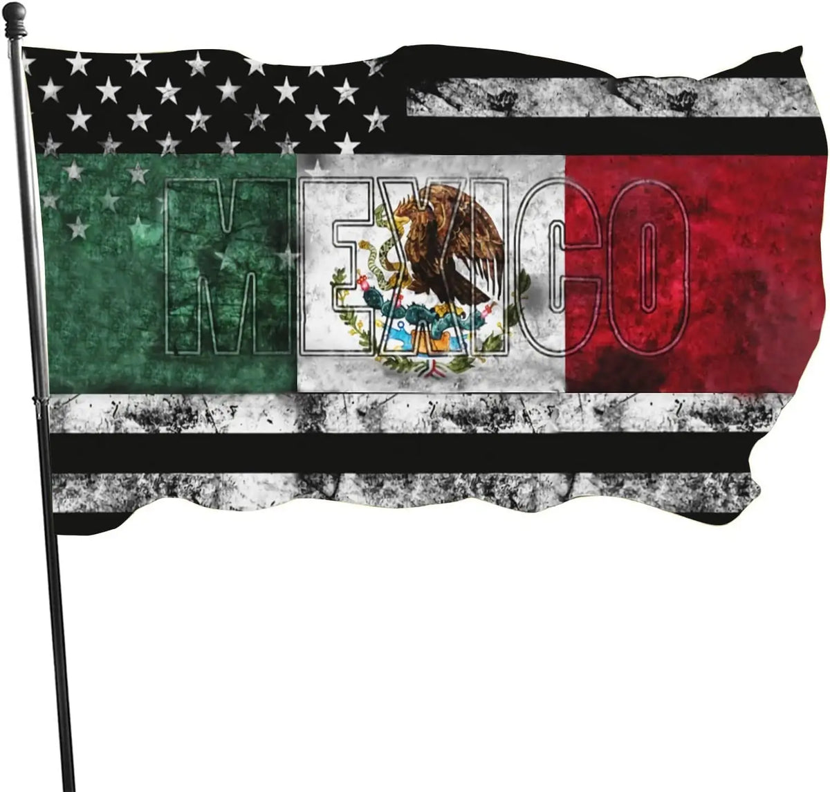 Mexico-US Friendship Flag