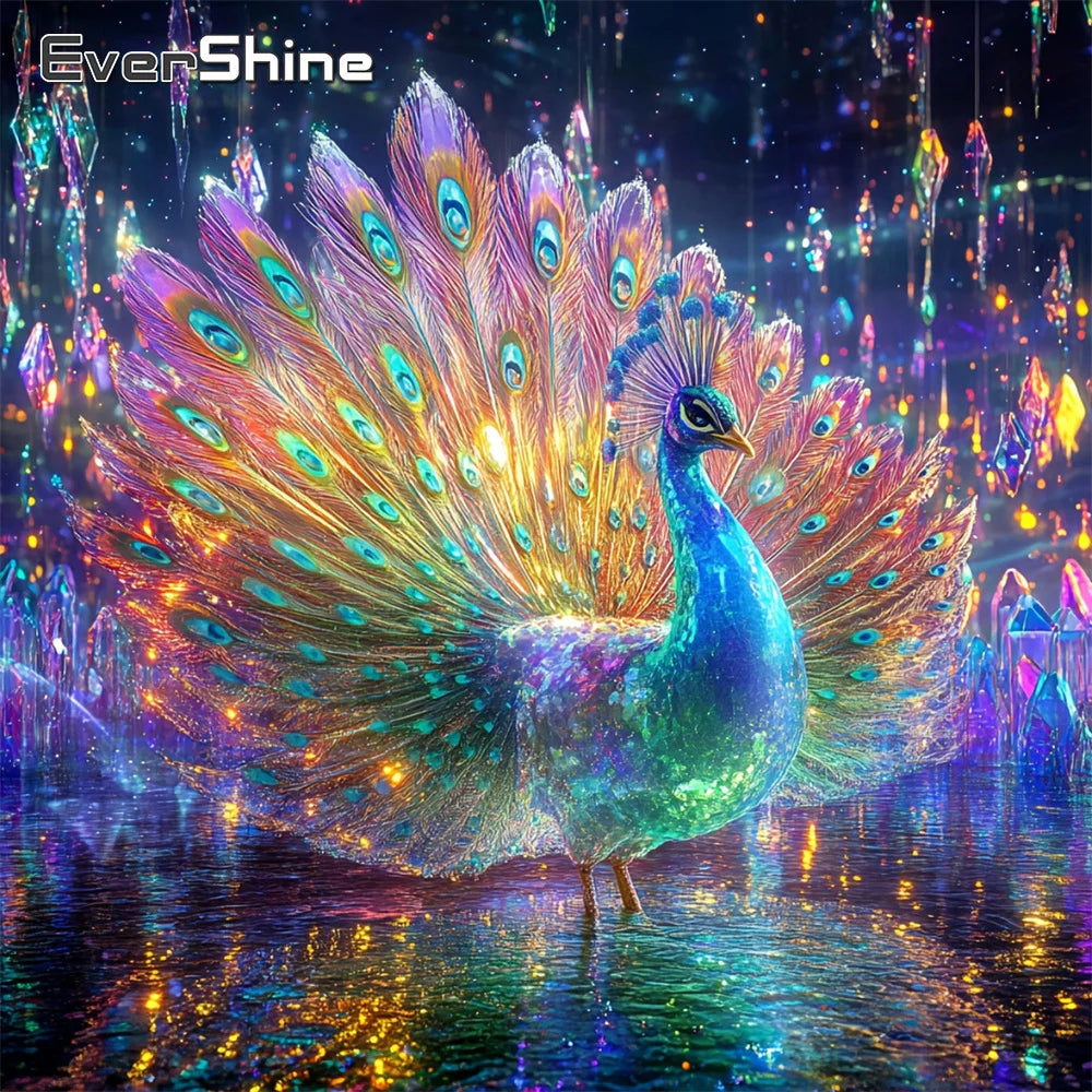 Peacock Diamond Mosaic