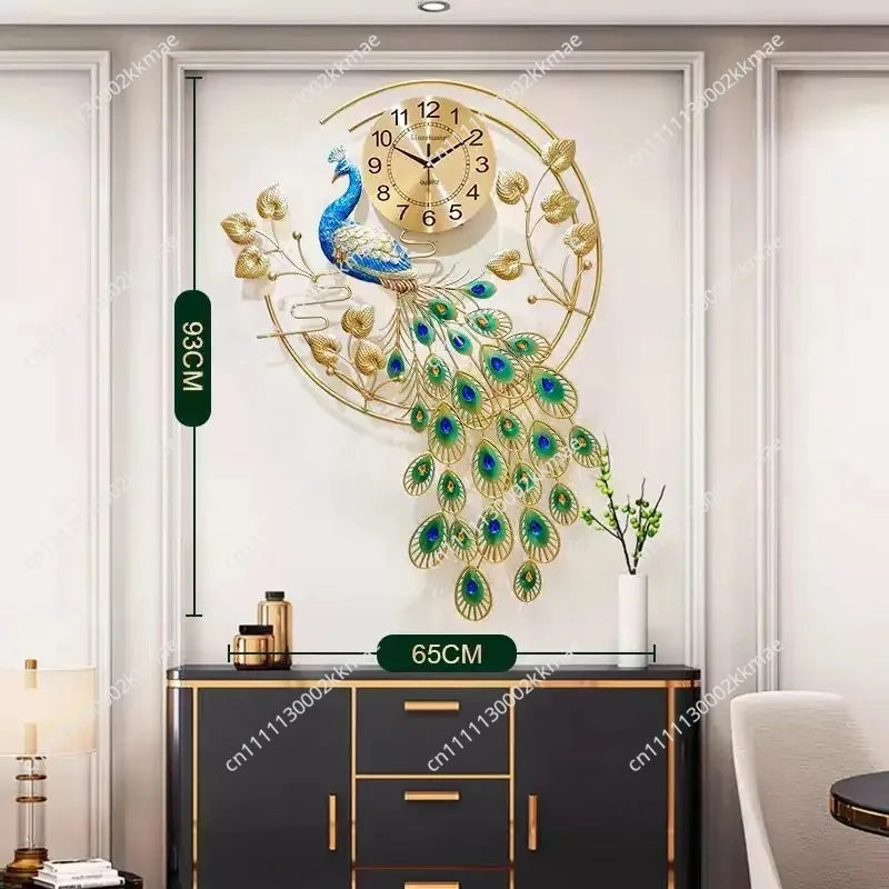 Peacock Wall Clock