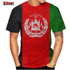 3D Print Afghanistan Flag T-Shirt