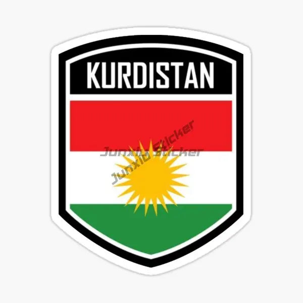 Kurdistan Flag Car Stickers
