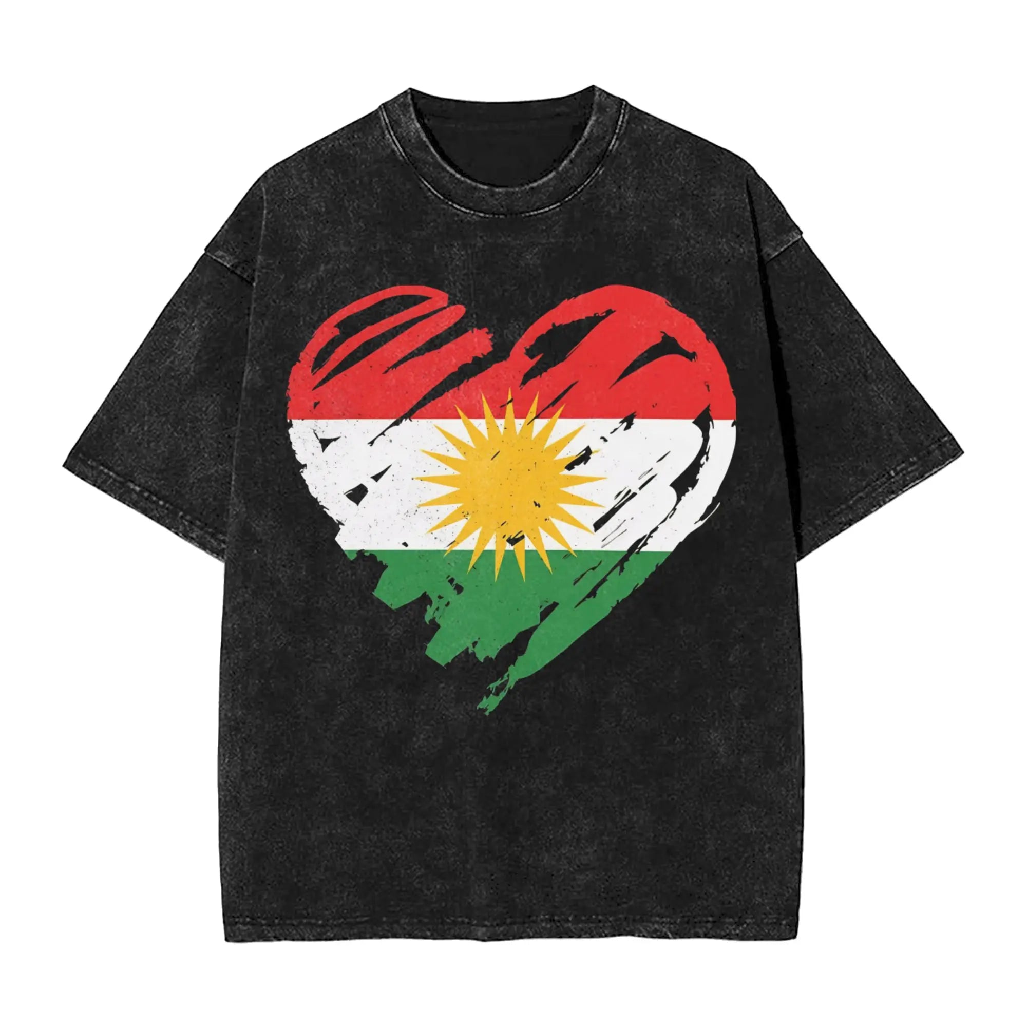 Men Women I Love Kurdistan  Vintage T Shirt