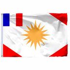 France & Belgium Flag – Dual-Size Flags