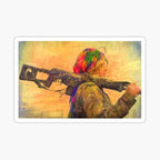KURDISTAN Flag Car Stickers