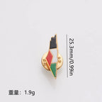 Palestine Brooch – Stainless Steel