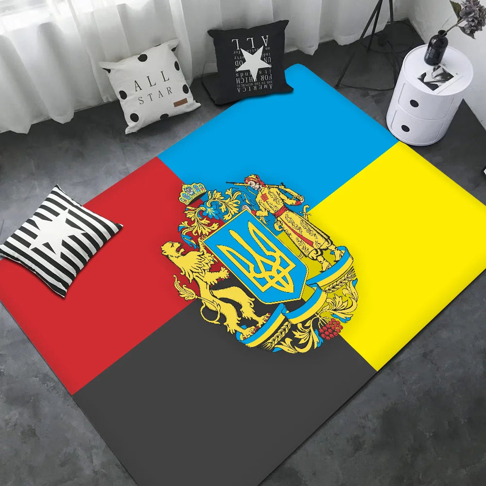 Ukraine Flag Entrance Door Mat