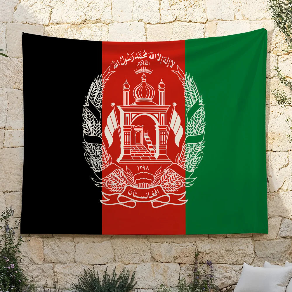 علم أفغانستان الوطني مناسب لتزيين الجدران الداخلية الخارجية للحفلات والنوادي، لافتة وهدية للمعجبين