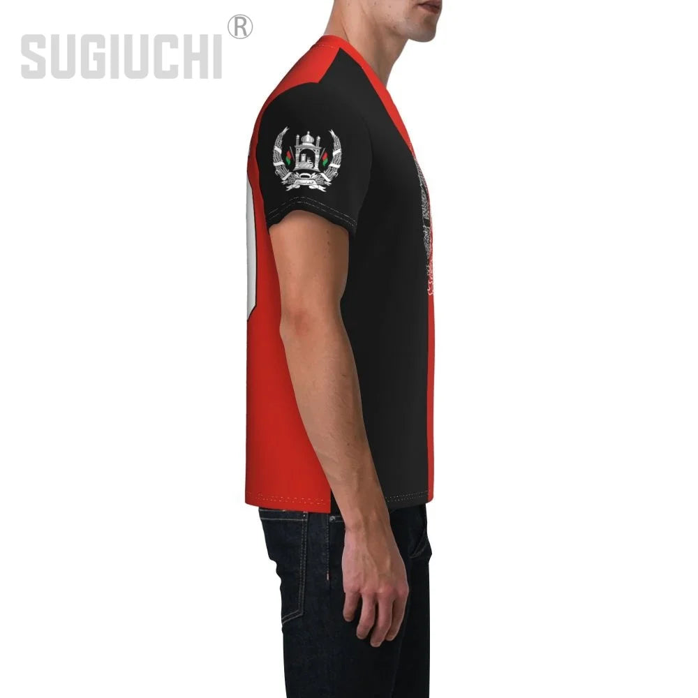 Afghanistan Flag Emblem 3D T-shirts