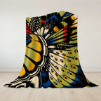Peacock Feather Throw