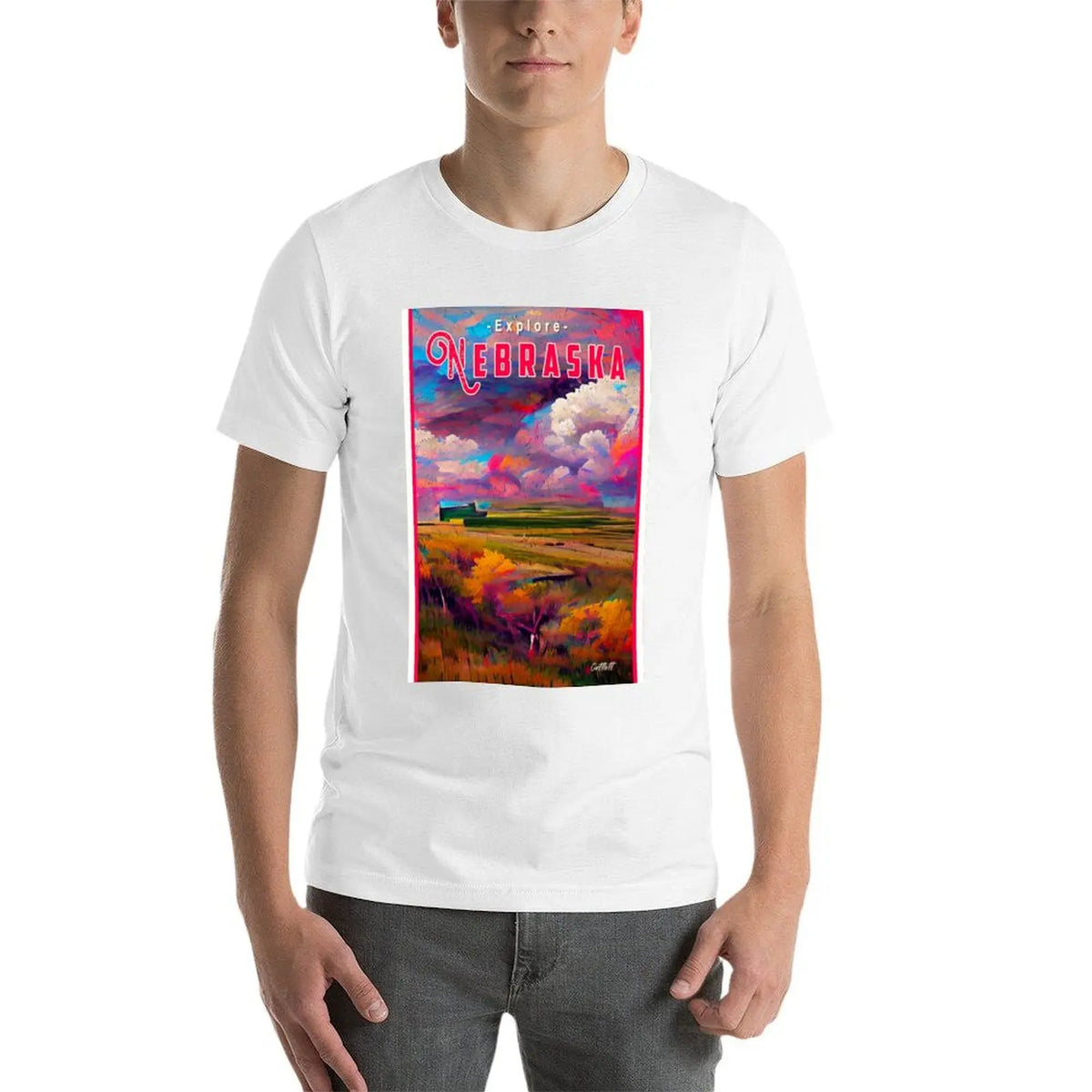 Pretty Travel Nebraska T-Shirt