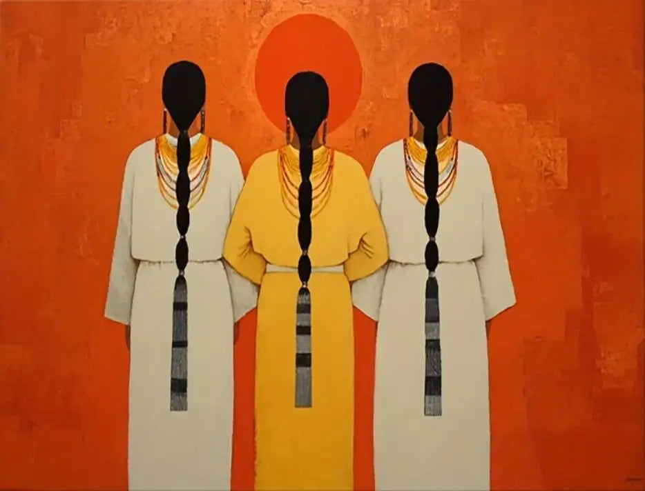 Native American Women Poster