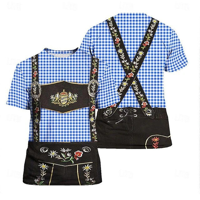 Oktoberfest Beer pattern Men's T-shirt