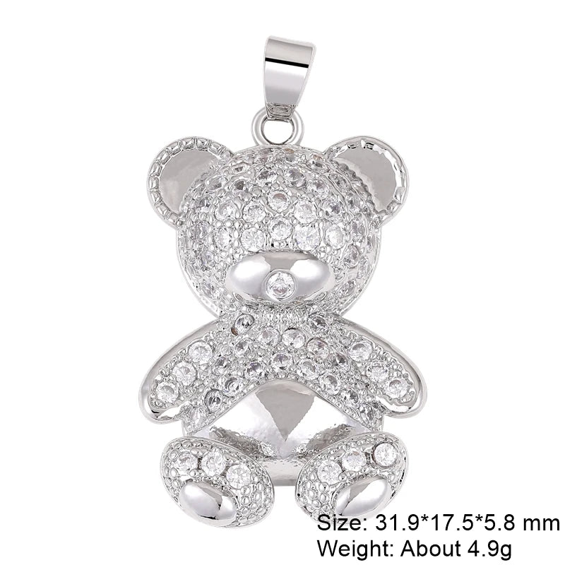 Gold Plated Handmade Colorful Star Of David Charms