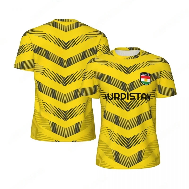 KURDISTAN 3D Print Sports Quick-dry Breathable Men T-shirt