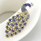 Luxury Peacock Feather Brooch