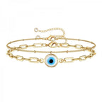 Evil Eye Gold Bracelet